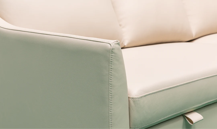 Merax Fabric L-Shape Full Sleeper Sectional Sofa with Reversible Storage Chaise