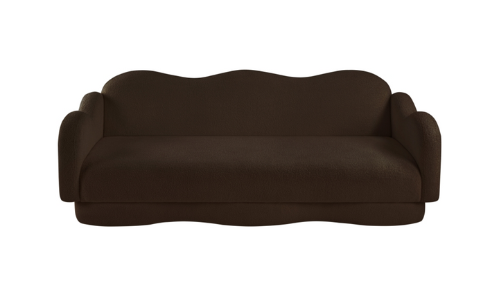 Meridian Furniture Bloom Teddy Fabric Upholstered Sofa