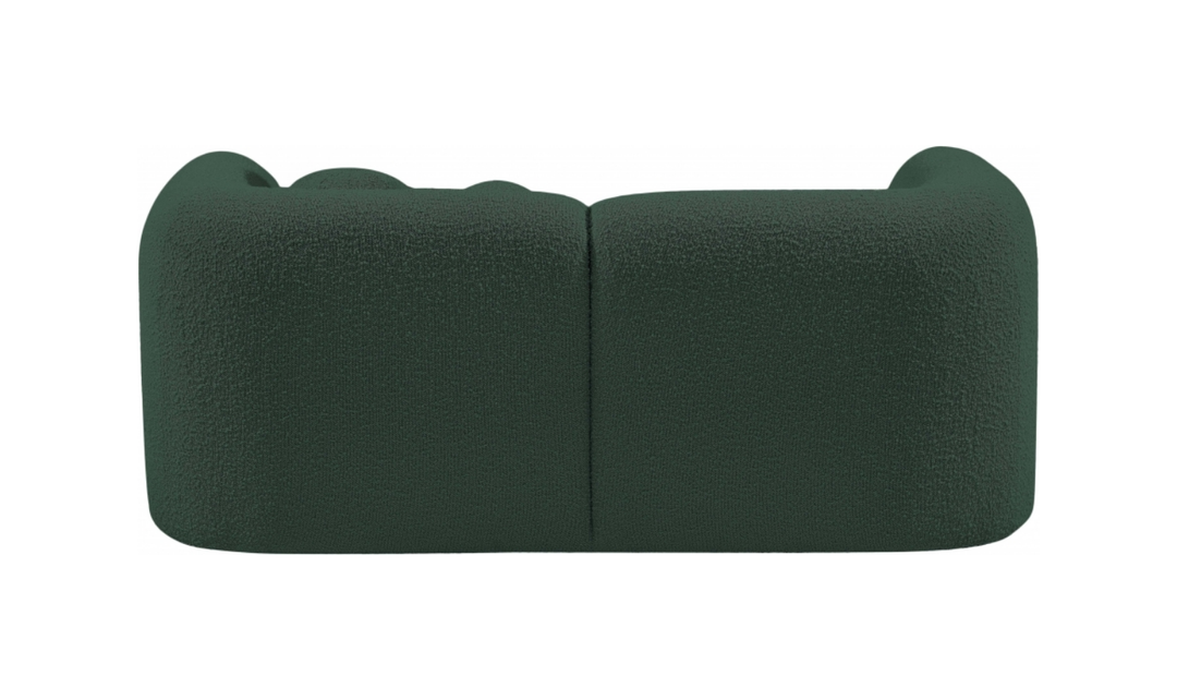 Meridian Emory Boucle Fabric Upholstered Loveseat