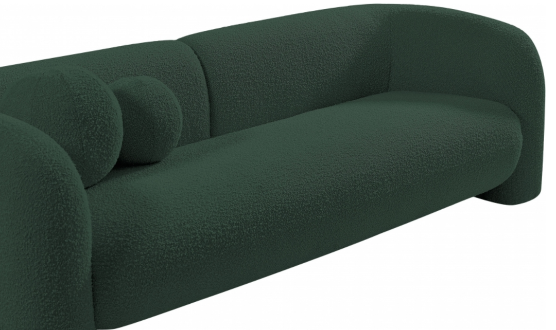 Meridian Emory Boucle Fabric Upholstered Loveseat