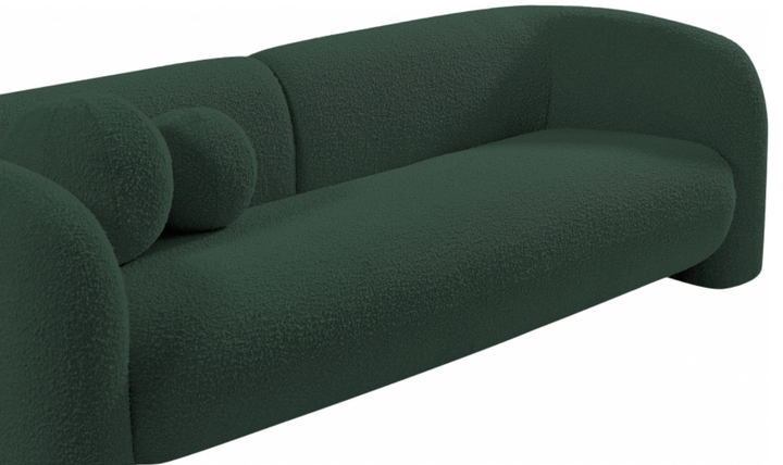Meridian Emory Boucle Fabric Upholstered Loveseat