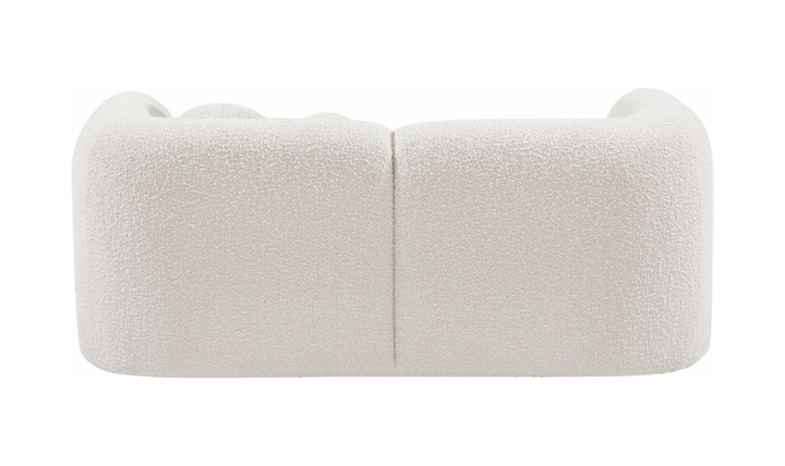 Meridian Emory Boucle Fabric Upholstered Loveseat