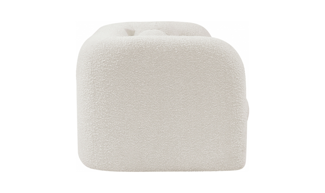 Meridian Emory Boucle Fabric Upholstered Loveseat