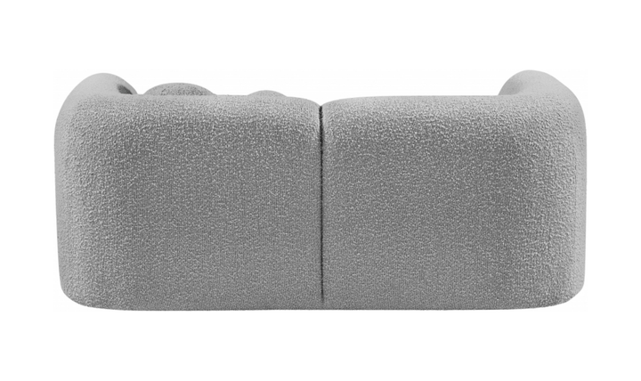 Meridian Emory Boucle Fabric Upholstered Loveseat