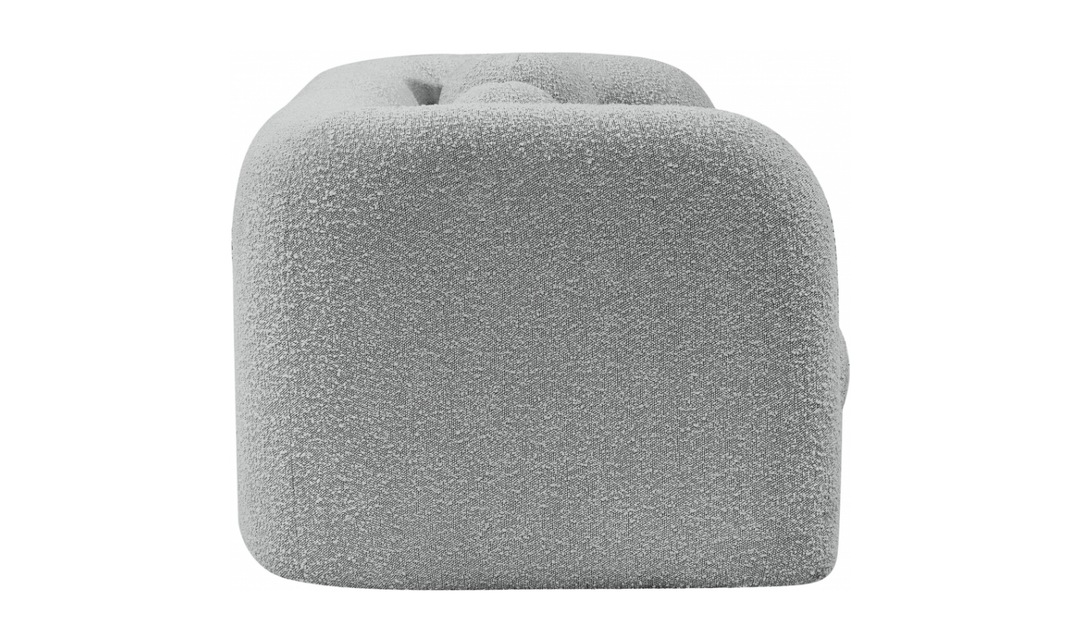 Meridian Emory Boucle Fabric Upholstered Loveseat