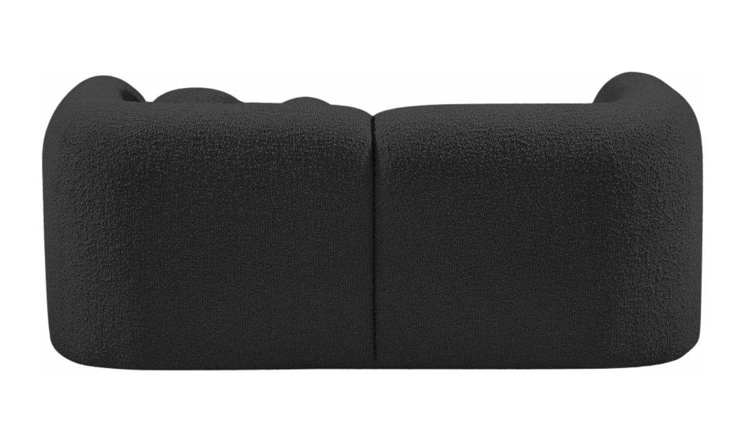 Meridian Emory Boucle Fabric Upholstered Loveseat