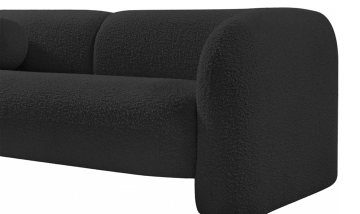 Meridian Emory Boucle Fabric Upholstered Sofa