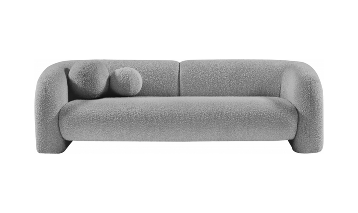 Meridian Emory Boucle Fabric Upholstered Sofa