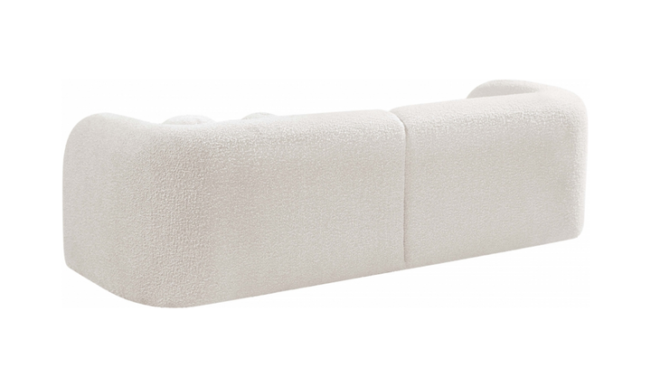 Meridian Emory Boucle Fabric Upholstered Sofa