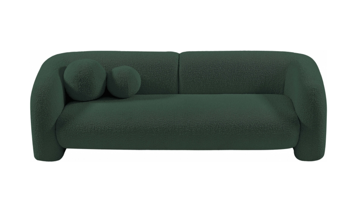 Meridian Emory Boucle Fabric Upholstered Sofa
