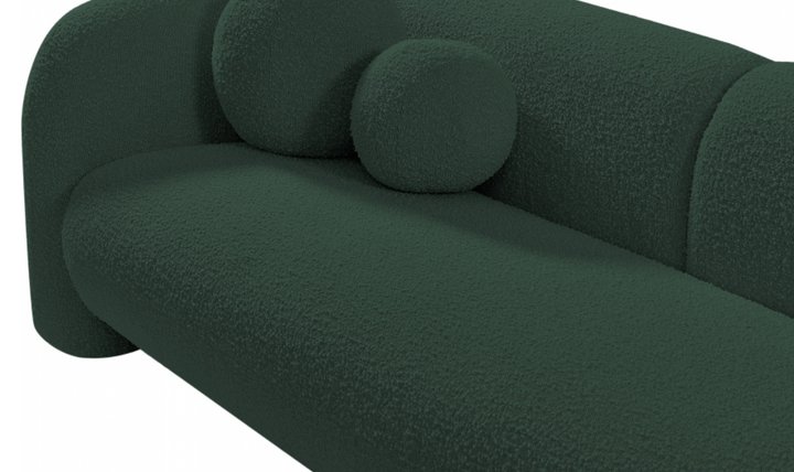 Meridian Emory Boucle Fabric Upholstered Sofa