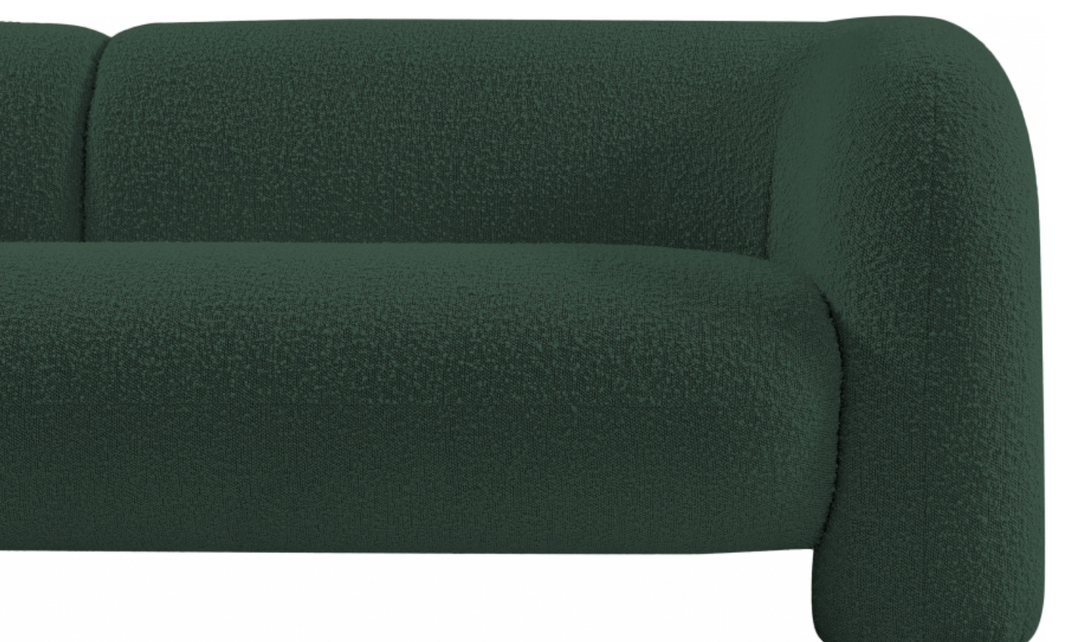 Meridian Emory Boucle Fabric Upholstered Sofa