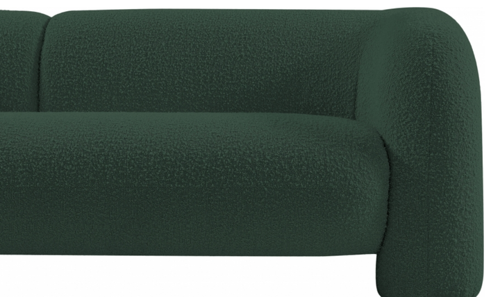 Meridian Emory Boucle Fabric Upholstered Sofa