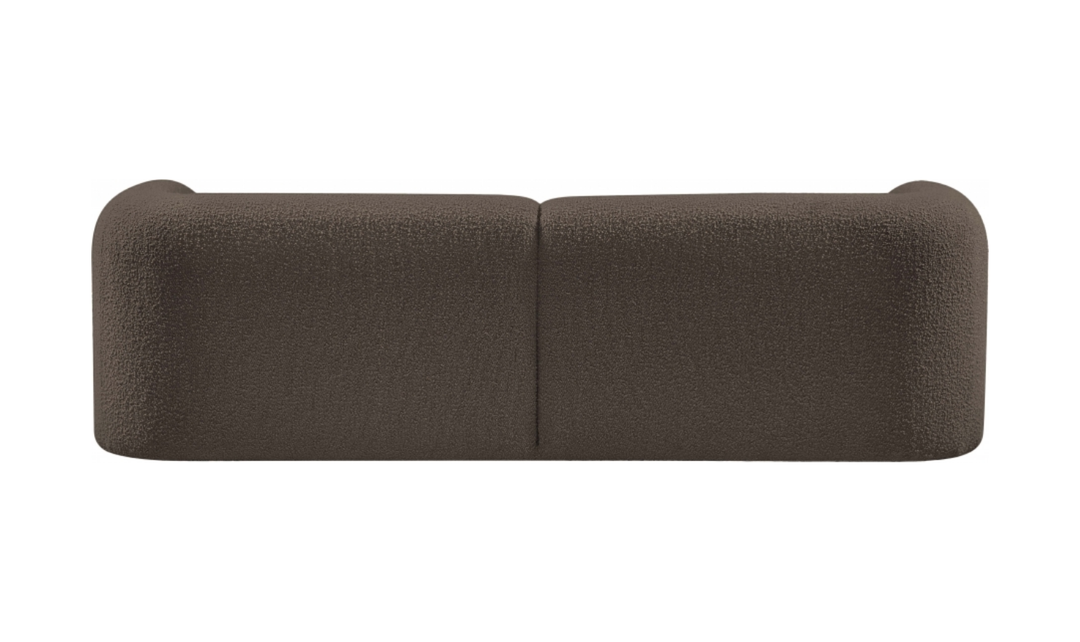 Meridian Emory Boucle Fabric Upholstered Sofa
