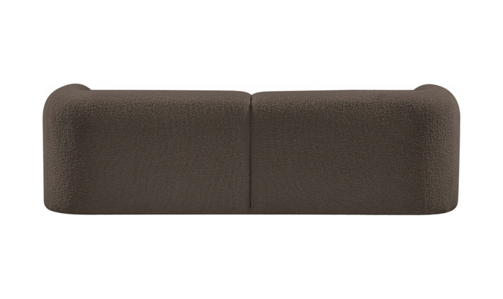 Meridian Emory Boucle Fabric Upholstered Sofa