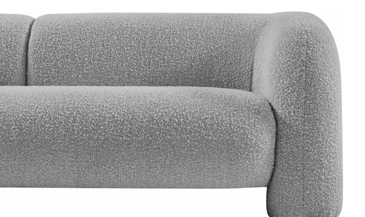 Meridian Emory Boucle Fabric Upholstered Sofa