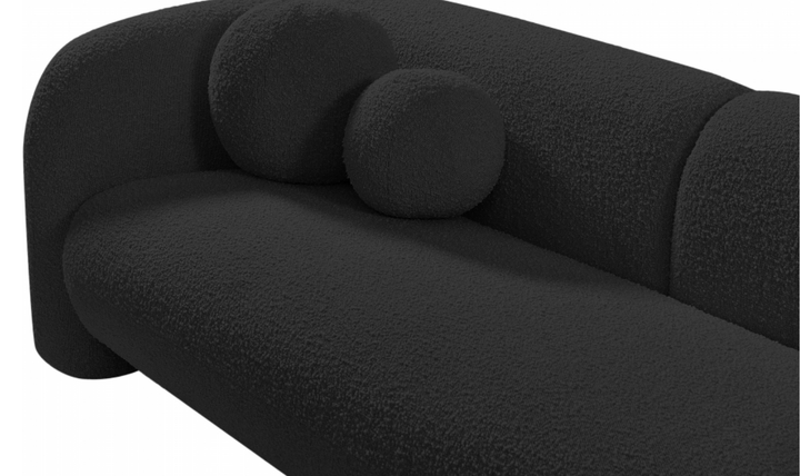 Meridian Emory Boucle Fabric Upholstered Sofa