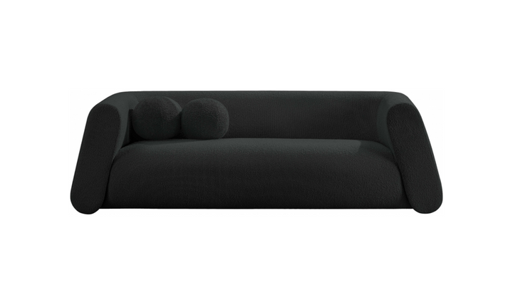 Meridian Furniture Abbington Boucle Fabric Sofa With Four Color Options