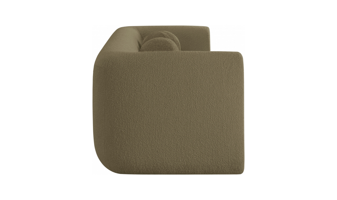 Meridian Furniture Abbington Boucle Fabric Sofa With Four Color Options