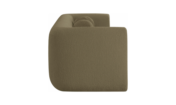 Meridian Furniture Abbington Boucle Fabric Sofa With Four Color Options