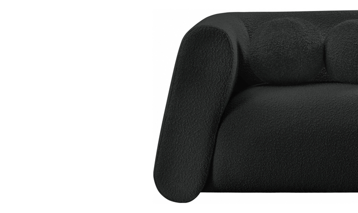 Meridian Furniture Abbington Boucle Fabric Sofa With Four Color Options