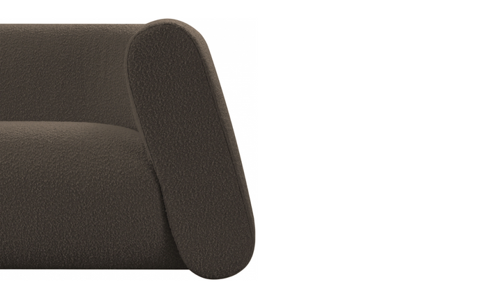 Meridian Furniture Abbington Boucle Fabric Sofa With Four Color Options
