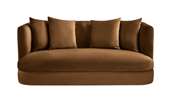 Meridian Furniture Alder 2-Seater Velvet Upholstered Loveseat-Jennifer Furniture