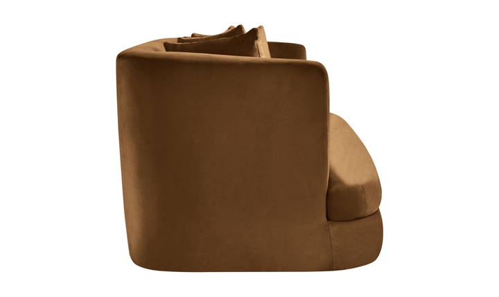 Meridian Furniture Alder 2-Seater Velvet Upholstered Loveseat