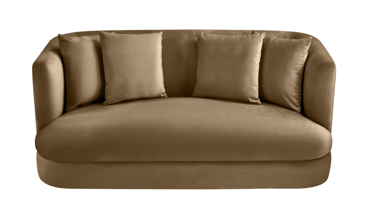 Meridian Furniture Alder 2-Seater Velvet Upholstered Loveseat