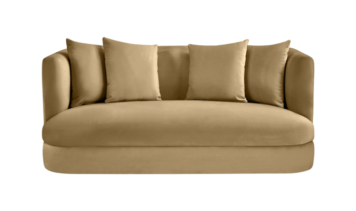 Meridian Furniture Alder 2-Seater Velvet Upholstered Loveseat