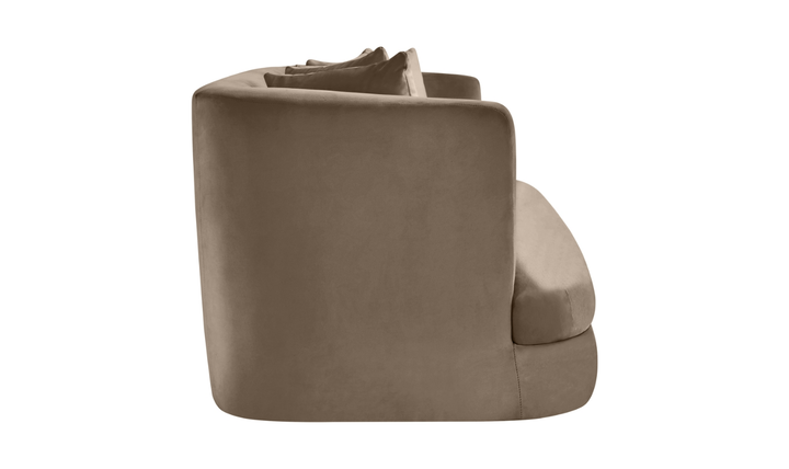 Meridian Furniture Alder 2-Seater Velvet Upholstered Loveseat