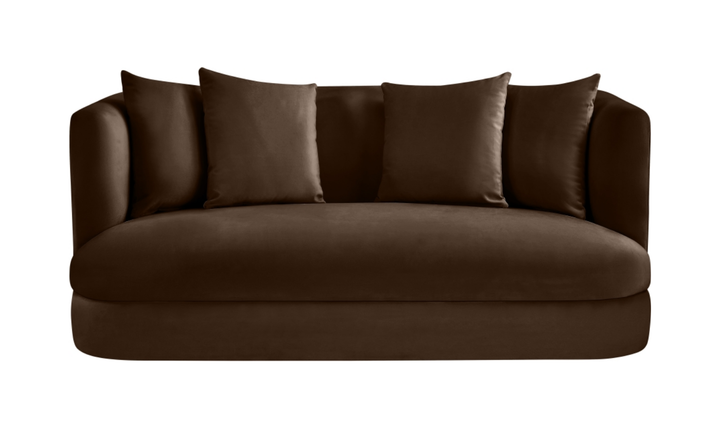 Meridian Furniture Alder 2-Seater Velvet Upholstered Loveseat