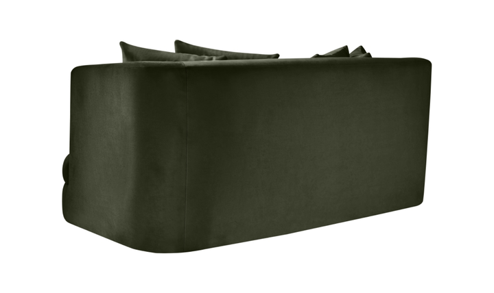 Meridian Furniture Alder 2-Seater Velvet Upholstered Loveseat