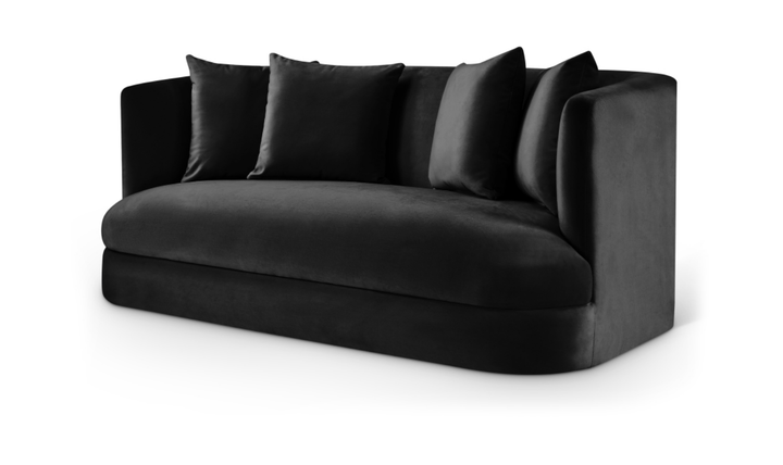 Meridian Furniture Alder 2-Seater Velvet Upholstered Loveseat-Jennifer Furniture