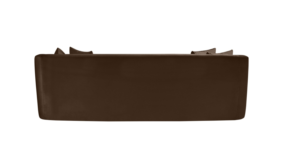 Meridian Furniture Alder 3-Seater Velvet Upholstered Sofa