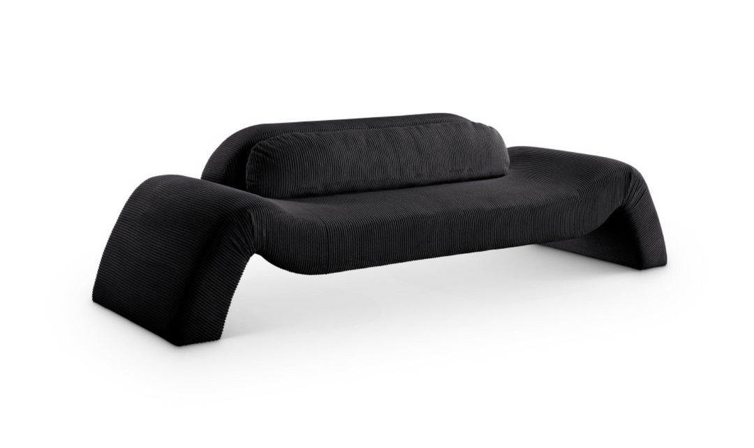 Meridian Furniture Austin Corduroy Fabric Upholstered Sofa