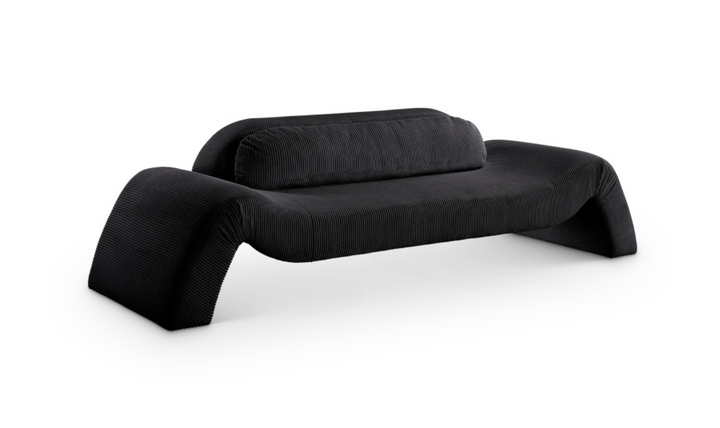 Meridian Furniture Austin Corduroy Fabric Upholstered Sofa