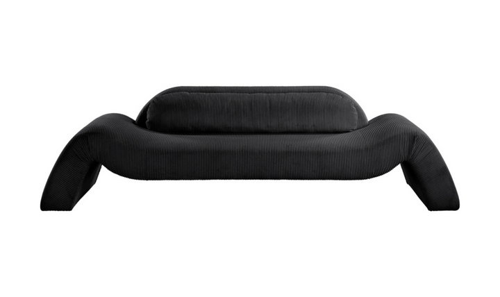 Meridian Furniture Austin Corduroy Fabric Upholstered Sofa