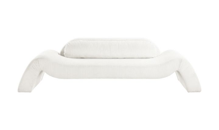 Meridian Furniture Austin Corduroy Fabric Upholstered Sofa
