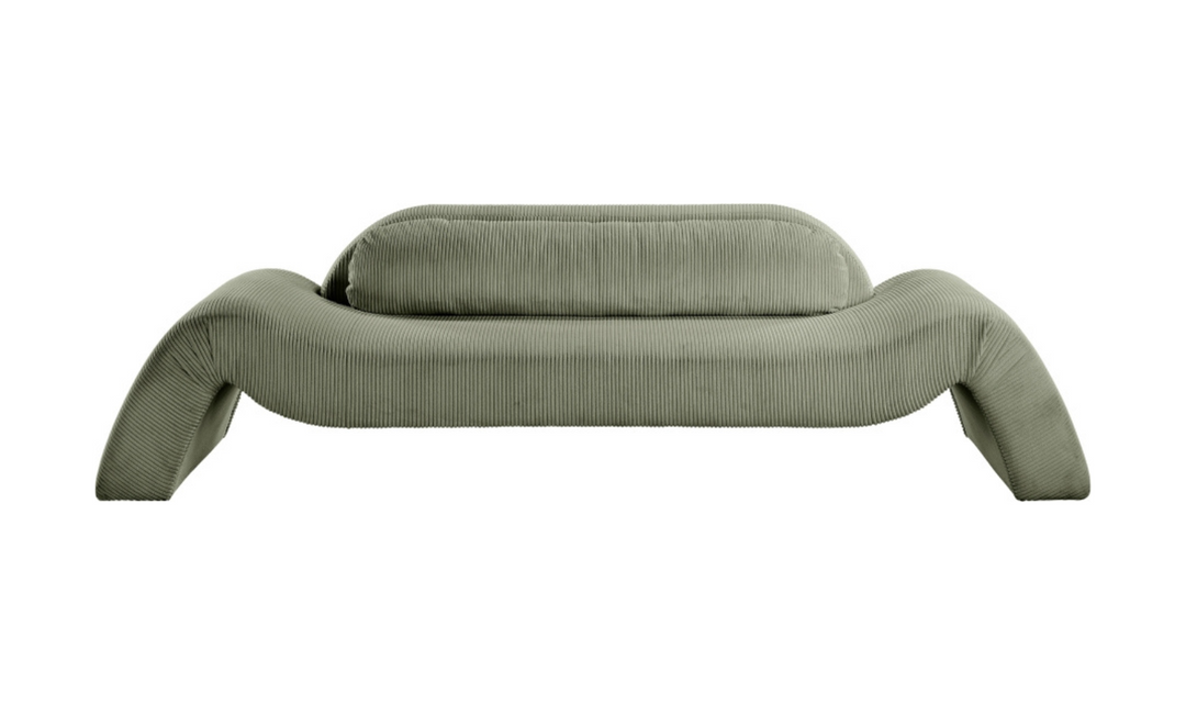 Meridian Furniture Austin Corduroy Fabric Upholstered Sofa