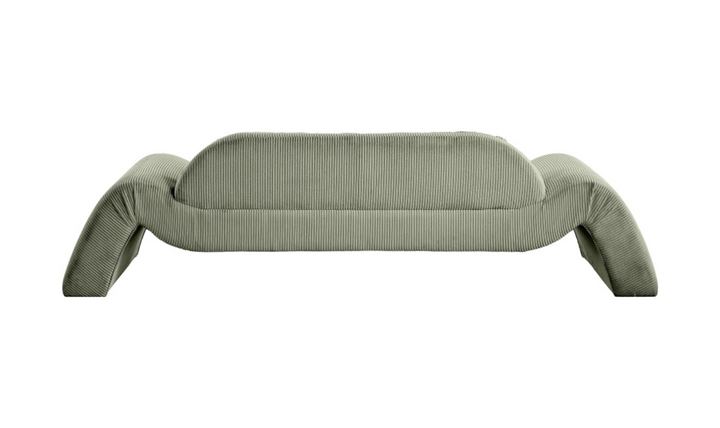 Meridian Furniture Austin Corduroy Fabric Upholstered Sofa