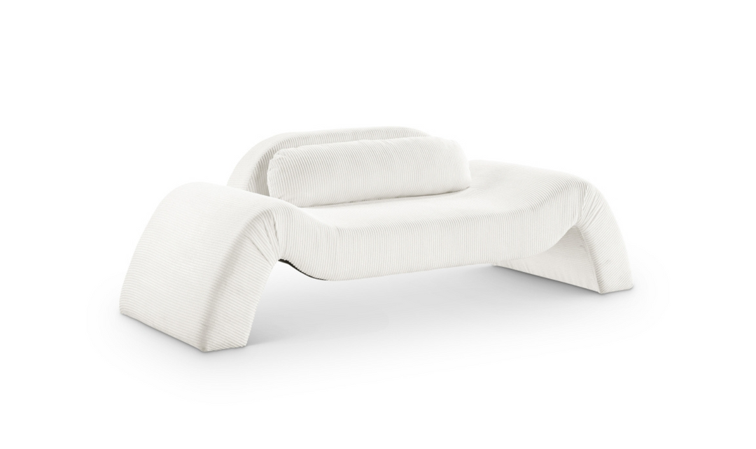 Meridian Furniture Austin Corduroy Fabric Upholstered Loveseat