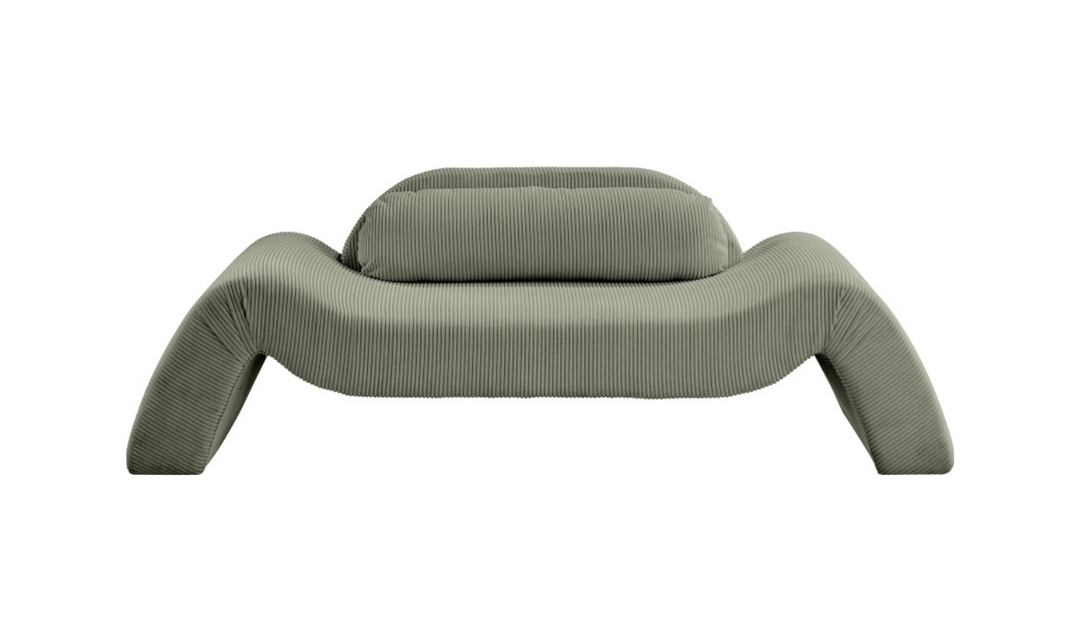 Meridian Furniture Austin Corduroy Fabric Upholstered Loveseat