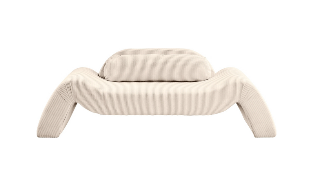 Meridian Furniture Austin Corduroy Fabric Upholstered Loveseat