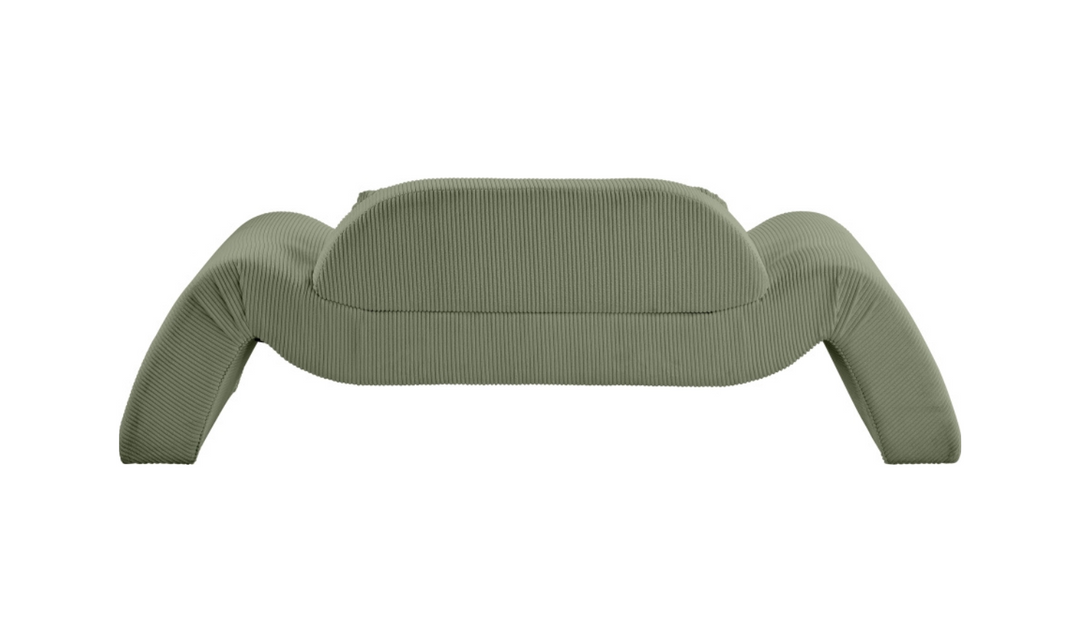 Meridian Furniture Austin Corduroy Fabric Upholstered Loveseat