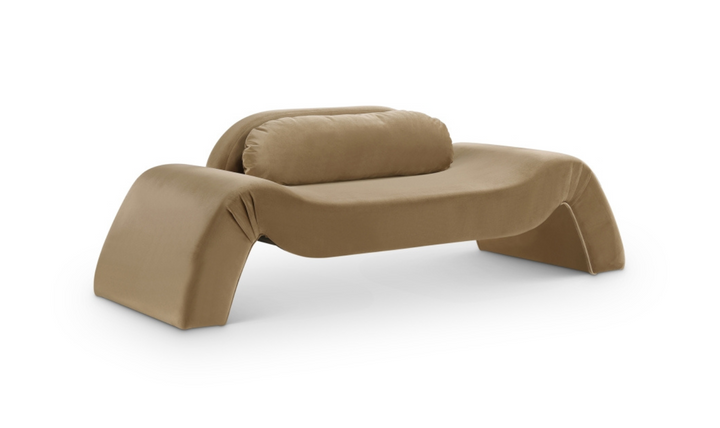 Meridian Furniture Austin Velvet Upholstered Fabric Loveseat