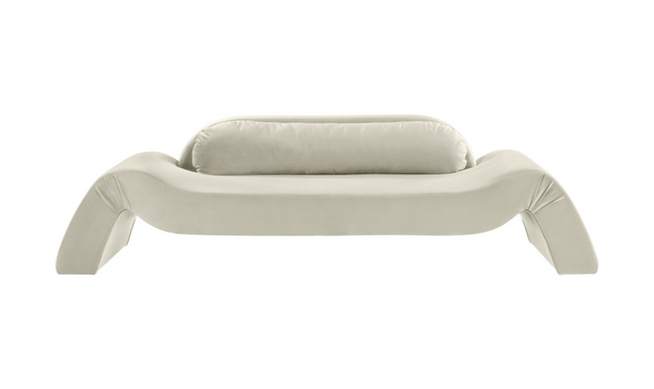 Meridian Furniture Austin Velvet Fabric Upholstered Sofa