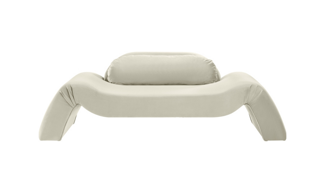 Meridian Furniture Austin Velvet Upholstered Fabric Loveseat