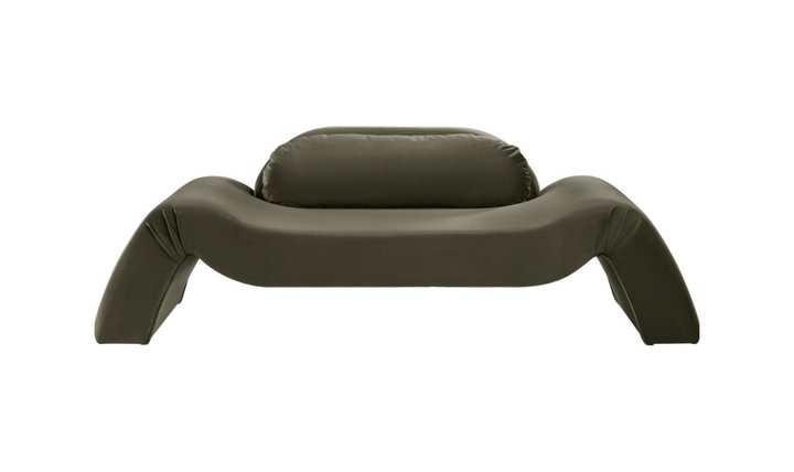 Meridian Furniture Austin Velvet Upholstered Fabric Loveseat