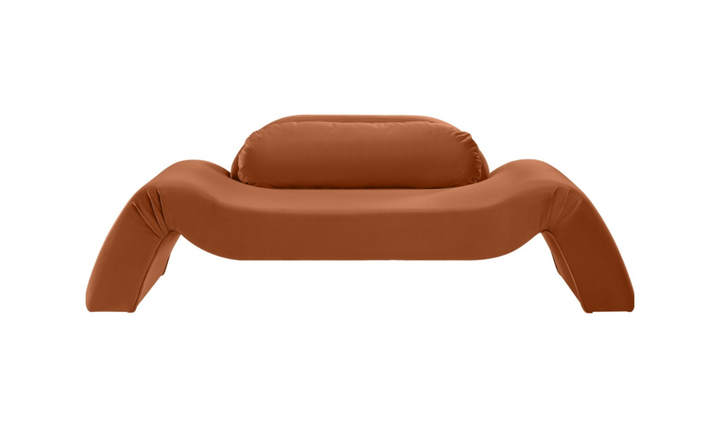Meridian Furniture Austin Velvet Upholstered Fabric Loveseat